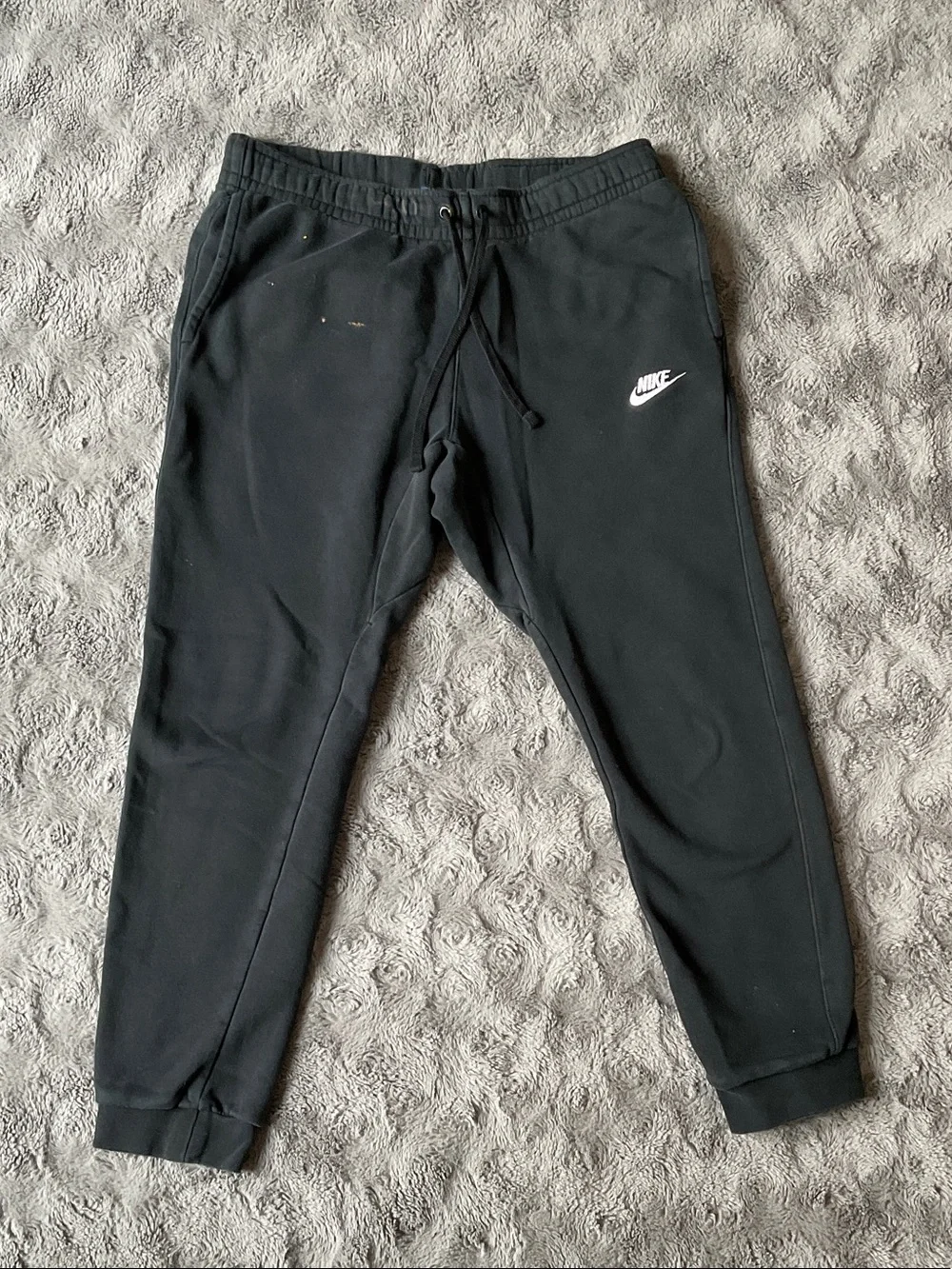 Nike Jogger Pants with White Swoosh